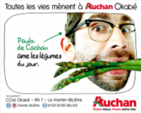 Illustration cas client activation commerciale Auchan Okabé, Patrick Lecercle, ID Inside